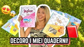 COME DECORARE I QUADERNI IN STILE TUMBLR! - BACK TO SCHOOL 2021 ♕