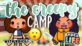 The Creepy Camp 🏕 😳|| *WITH VOICE* 📢 (❌ NOT MINE) || Toca Boca Roleplay || Tiktok Roleplay