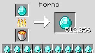 Paso Minecraft pero Hornear Multiplica Items