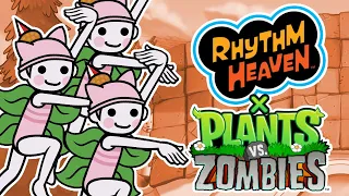 Rhythm Heaven Custom Remix - Graze the Roof (Plants vs. Zombies)