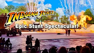 Indiana Jones Epic Stunt Spectacular! FULL SHOW 4K | Disney's Hollywood Studios