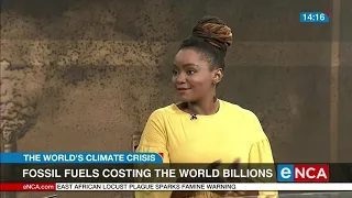 Greenpeace Africa estimates 3.3% of global GDP is lost every year
