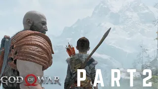 God of War (2018) (PS5) Gameplay Walkthrough Part 2: PATH TO THE MOUNTAIN - No Commentary