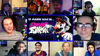 SMG4: If Mario Was In.... Friday Night Funkin Reactions Mashup