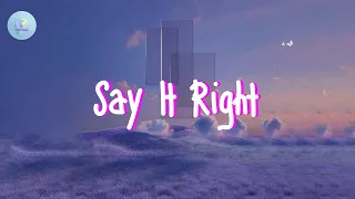 Nelly Furtado - Say It Right (Lyric Video)