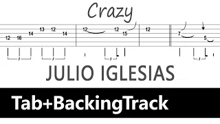 Julio Iglesias - Crazy / Guitar Tab+BackingTrack