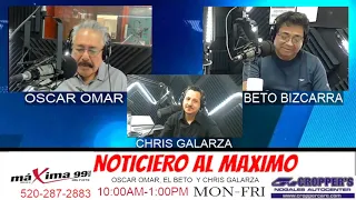 Noticiero Al Máximo Con Oscar Omar Felix, ''Betun'' Vizcarra Y Chris El ''Machu Picchu'' #Podcast275