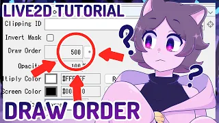 【Live2D Tutorial】Draw Order Explained! 🔔