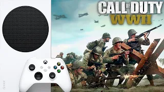 Call of Duty WW 2 ОЧЕНЬ ПРИЯТНАЯ ИГРА Xbox Series S 1080p 60 FPS