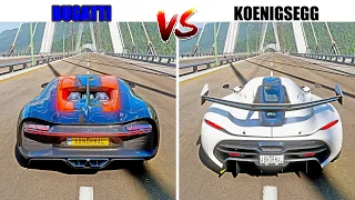 FORZA HORIZON 5 | BATTLE OF MANUFACTURER KOENIGSEGG VS BUGATTI |