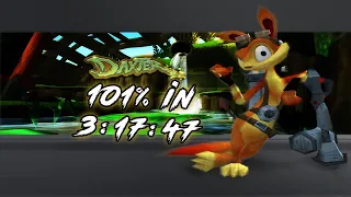 Daxter 101% Speedrun in 3:17:47! (but it's almost World Record)