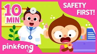First Aid Song-I got a boo boo and more | +Compilation | Safety Songs | Pinkfong Safety Rangers