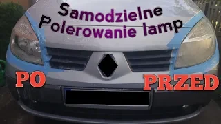 Samodzielne polerowanie lamp scenic II