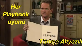 How i met your mother || Barney'nin tüm playbook (av rehberi) oyunları türkçe altyazılı