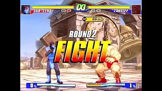 Sub zero (Me) vs Zangief