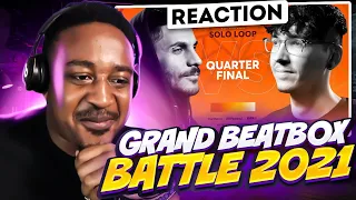 Rythmind 🇫🇷 vs BreZ 🇫🇷 | GRAND BEATBOX BATTLE 2021: WORLD LEAGUE | Quarter Final Reaction