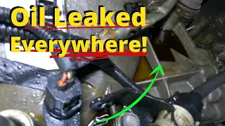 Blown up Trans! Bonus! MASSIVE Oil Leak!  2 for 1 Special! Nissan Versa CVT | Ram Promaster 3.6