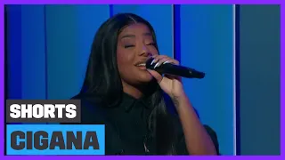 Ludmilla canta CIGANA, de Delacruz, Clau, Luccas Carlos e Keviin | TVZ Priscilla | #Shorts