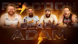 Black Adam | Official Trailer REACTION!!