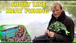 HOW TO FISH MEAT FOR SKIMMERS//Catching mixed bag on commercials using meat//short pole//Viaduct