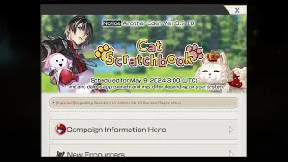 Another Eden Global 3.7.10 Cat Scratchbook! AS Yakumo & AS Kumos Banner!