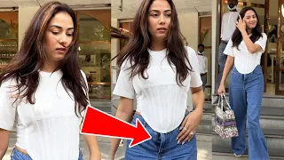 Mira Rajput 00ps Moments Snapped At Salon In Bandra