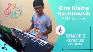 Eine Kleine Nachtmusik | Grade 2 Keyboard Exercise Tutorial | Trinity College London | Bennet