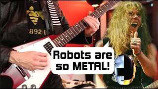 If METALLICA played ROBOT ROCK for soundcheck but James got a little TOO excited about it!