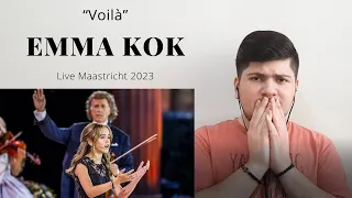 15 Year Old Emma Kok Sings Voilà – André Rieu, Maastricht 2023 (official video)  - REACTION !!