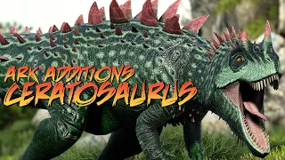 Ceratosaurus SHREDs its prey on ARK! | ARK Additions - The Collection Mod Update Trailer