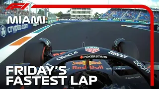 Max Verstappen’s Fastest Lap in FP2 | 2023 Miami Grand Prix