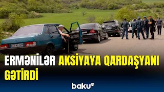 Tavuşun erməni sakinləri ilə polis arasında qarşıdurma