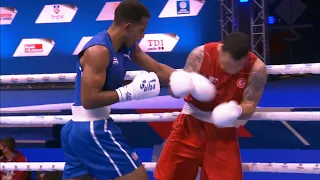 Quarterfinals (86kg) AKSIN Burak (TUR) vs   RUIZ CORDOBA Herich (CUB) | AIBA WCHs 2021