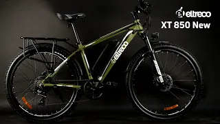 Электровелосипед Eltreco XT 850 обзор топового горного велогибрида
