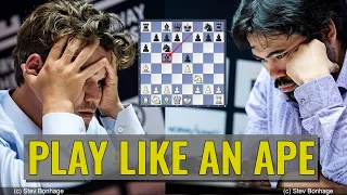 Play Like an Ape | Magnus Carlsen vs Hikaru Nakamura | Norway Chess 2024, Round 2