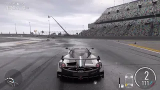 Forza Motorsport | 2016 Pagani Huayra BC | Daytona International - Wet | 2024 05 06 23 34 18