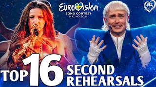 Eurovision 2024 - Semi Final 2 - My Top 16 (Second Rehearsals)