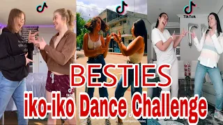 iko-iko dance challenge(besties)TIKTOK COMPILATION