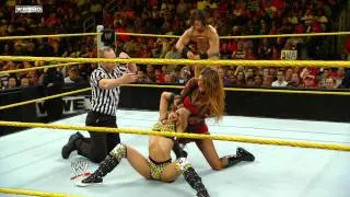 WWE NXT: Titus O'Neil & A.J. vs. Derrick Bateman & Maxine