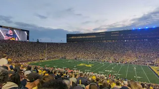 Michigan Seven Nation Army Opening Kickoff