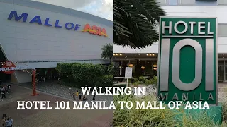 5 MINUTES WALKING FROM HOTEL 101 MANILA GOING TO MALL OF ASIA