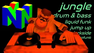 Nintendo 64 jungle mix 01 - Drum & bass, liquid funk, jump up, neurofunk, darkside, etc