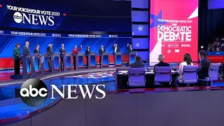 Democratic candidates debate: Climate change | ABC News