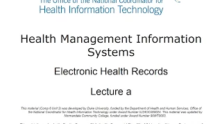 ONC Component 6 Unit 3 Lecture a