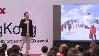 7 marathons in 7 continents in 7 days | David Gething | TEDxHongKongED