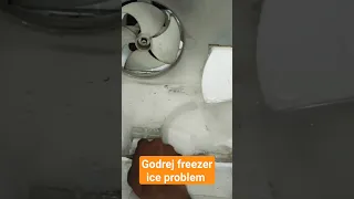 #viral video godrej freezer ice problem