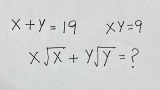 Nice Algebra Problem