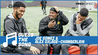 Chunkz' hair roasted by Joe Gomez & Alex Oxlade-Chamberlain | Pro:Direct Guess The Song Challenge