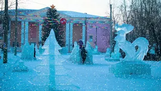 Зимний город Свирск