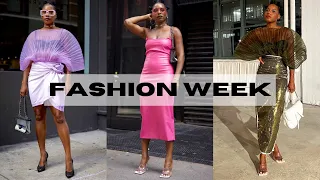 NEW YORK FASHION WEEK VLOG! Fashion Shows, Parties and Amazing Streetstyle Outfits | MONROE STEELE